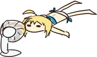 💨 Cartoni animati, Anime, Fan, Estate, Carino, Divertente, Umorismo telegram sticker