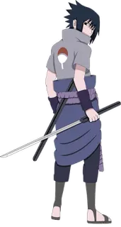 Uchiha Sasuke telegram stickers