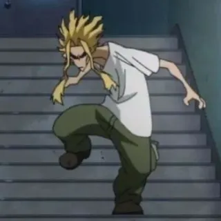🥠 All Might My Hero Academia anime, my hero academia, all might, hero, superhero, manga telegram sticker
