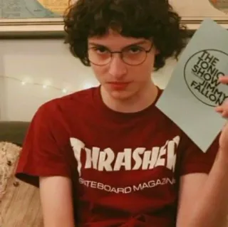 Finn Wolfhard telegram stickers