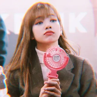 🦋 Lisa Lisa, Blackpink, Fan, K-Pop, Idol, Sängerin telegram sticker
