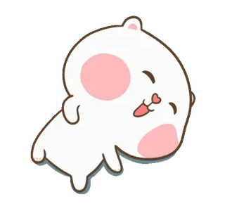 😄 mignon, autocollant, animal, chat, dessin animé whatsapp sticker