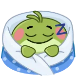 😴 Z นอนหลับ, ง่วง, zzz, การ์ตูน, ผ่อนคลาย, เหนื่อย telegram sticker