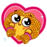 Cheese telegram stickers
