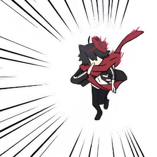 😤 Anime, Manga, Personaggio, Arte, Adesivo telegram sticker