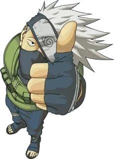 👍 Kakashi Naruto Kakashi, Naruto, anime, manga, ninja, thumbs up whatsapp sticker