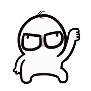 😲 figur, comic, zeichnung, aufkleber whatsapp sticker