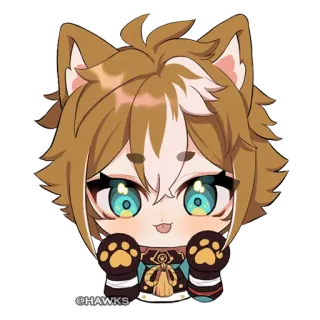 💠 Genshin Impact [@TodorokiShouto] telegram stickers