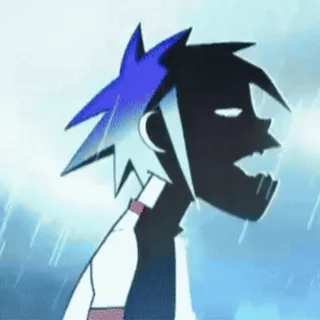 Gorillaz @this_is_sticker_party telegram stickers