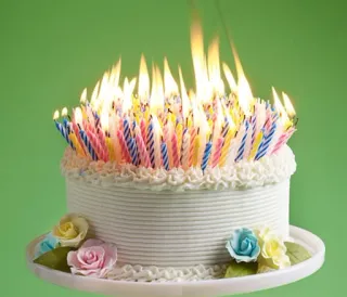 🍰 birthday, cake, candles, flames, celebration telegram sticker