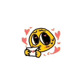 💌 emoji, amor, corações, carta, romântico telegram sticker