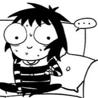 sarah andersen By MHD :|♡ telegram stickers