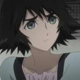 ⚙️ Rumiho Akiha Steins;Gate Anime, Feminino, Personagem, Steinsgate whatsapp sticker