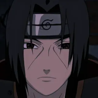 🎴 Itachi Uchiha Naruto anime, naruto, itachi, uchiha, manga, ninja telegram sticker