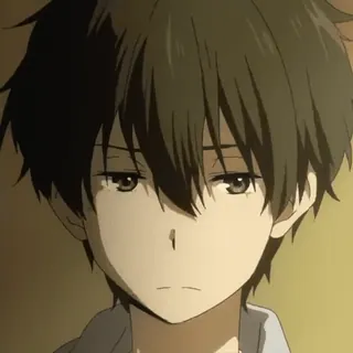 ☕️ Houtarou Oreki Hyouka Anime, Personaje, Hyouka, Houtarou Oreki telegram sticker