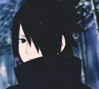 🀄️ Sasuke Uchiha Naruto Аниме, Учиха, Саске, Ниндзя telegram sticker