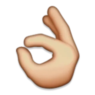 👌 жест рукой, знак OK, оскорбительный, мем telegram sticker
