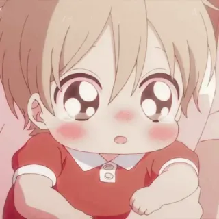 ❤️‍🔥 bebè, bambino, carino, anime telegram sticker