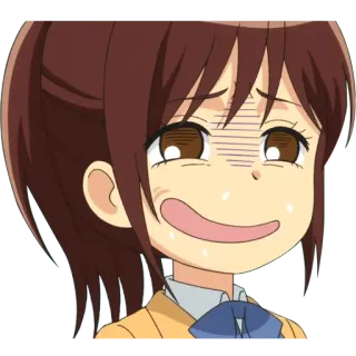 😈 Sasha Braus Attack on Titan Sasha Braus, Attack on Titan, anime, character, worried, scared telegram sticker