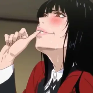 ♣️ Yumeko Jabami Kakegurui Anime, Kakegurui, Yumeko Jabami, Jeux d'argent, Fanart whatsapp sticker