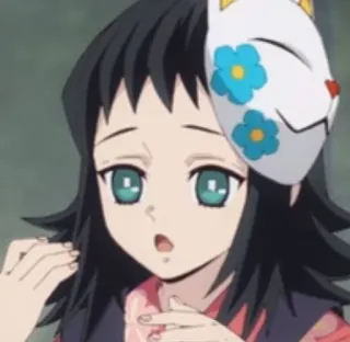 🍥 Anime, Manga, Postać, Dziewczyna, Lisiamaska telegram sticker