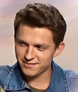🥀 Tom Holland 톰 홀랜드, 배우, 유명인, 초상화, 영화 배우, 스파이더맨 telegram sticker
