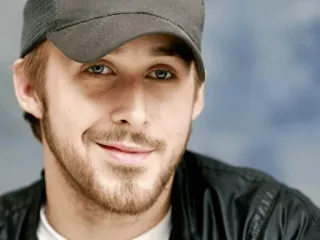 😏 Ryan Gosling Ryan Gosling, actor, celebridad, retrato, hombre, sombrero telegram sticker