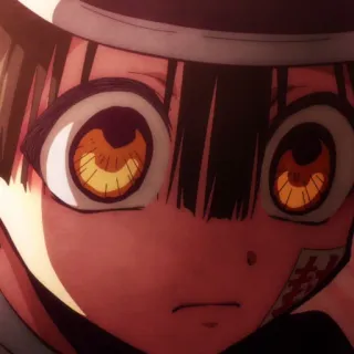 🕊 Hanako Toilet-bound Hanako-kun anime, manga, ghost, supernatural, school, cute, character, hanako-kun telegram sticker