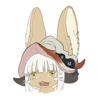 😲 Nanachi Made in Abyss Anime, Nanachi, Made in Abyss, Personagem, Desenho animado telegram sticker