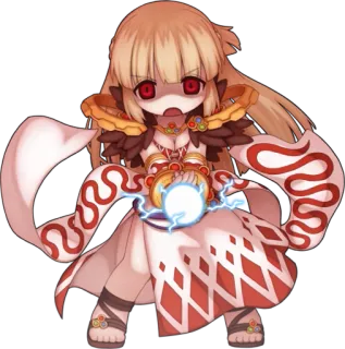 👛 anime, character, magic, fantasy, video game telegram sticker