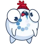 🤯 Hoạt hình, Nhân vật, Tuyết, Mùa đông, Sticker, Dễ thương telegram sticker