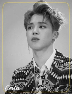 ◾️ Carter kpop, música, cantor, retrato, celebridade, k-pop whatsapp sticker