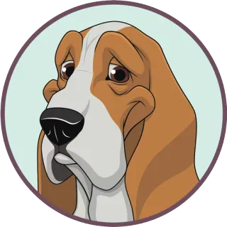 Cute Dogs @stickersb2b telegram stickers