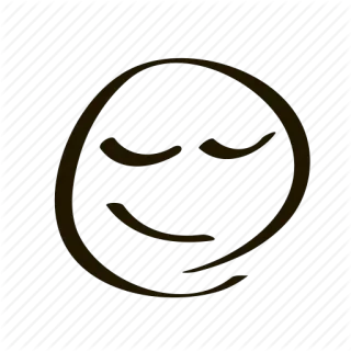 😌 Smiley, Emoji, Endormi, Joyeux, Dessin animé telegram sticker