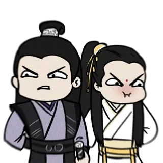 😠 การ์ตูน, โกรธ, ตัวละคร, สติกเกอร์ whatsapp sticker