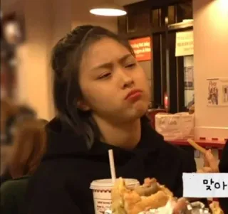 ✨ 맞아 人, 女性, 食事, 韓国 whatsapp sticker