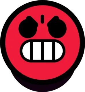 🤬 Emoji, Enojado, Rojo, Cara whatsapp sticker