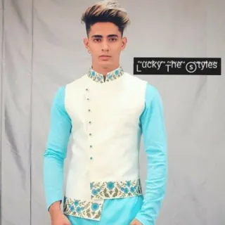 🥼 Lucky the Styles moda, estilo, moda masculina, moda india, ropa tradicional whatsapp sticker