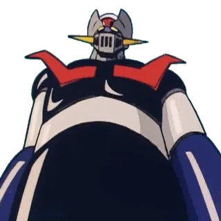 😶 Mazinger Z робот, аниме, меха, Мазингер З whatsapp sticker
