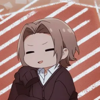 😑 Anime, Dibujos animados, Chibi, Personaje telegram sticker
