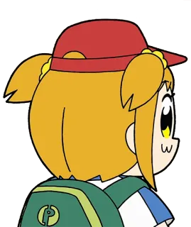 🤠 Anime, Cartoon, Figur, Rucksack telegram sticker