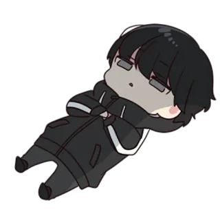 🙃 Chibi, Anime, Personaggio, Carino telegram sticker