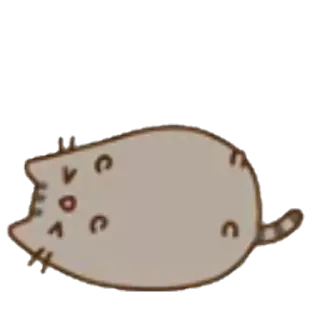 😣 Pusheen gato, Pusheen, lindo, dibujos animados, animal whatsapp sticker