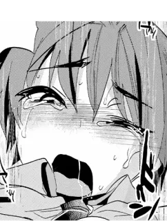🥵 anime, crying, tears, sad, manga whatsapp sticker