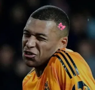 💋 Kylian Mbappé Football telegram sticker