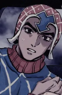 😰 Guido Mista JoJo's Bizarre Adventure Anime, Manga, Jojo, Guido Mista telegram sticker