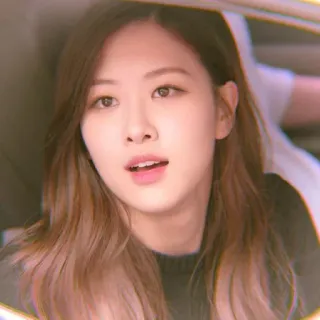 🌹 Rose kpop, cantante, celebridad, rose, blackpink whatsapp sticker