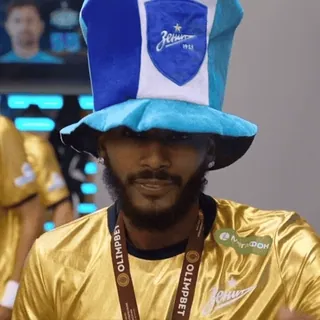 🤠 OLIMPBET homem, chapéu, olympiabet, zenit, fã, esporte, futebol telegram sticker