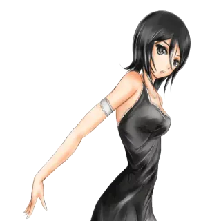 👧 Anime, Mulher, Vestido, Personagem, Arte telegram sticker