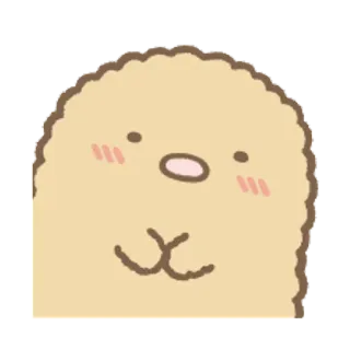🐨 lindo, dibujos animados, adorable, esponjoso, animal, Sumikko Gurashi telegram sticker